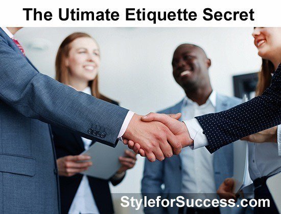Business Etiquette Secret