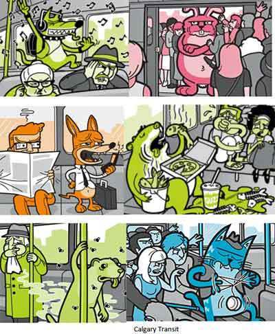 Rude Bus Riders – Transit Etiquette – Style for Success