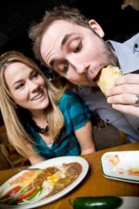 How to eat a taco with class? Don't