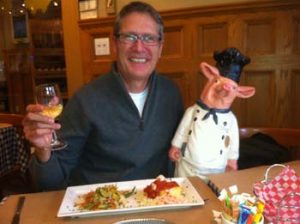 Terry at the Couchon Dinque