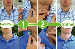 Magnetic Shirt Collar Stays  How To Keep Dress Shirt Collars In